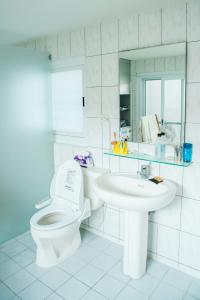 A bathroom at Mountain Homestay 6-8人包棟民宿