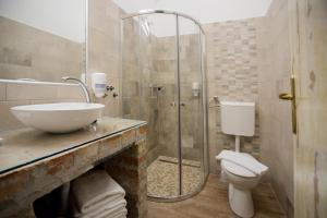 Koupelna v ubytování Hotel Carpe Diem