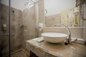 Koupelna v ubytování Hotel Carpe Diem