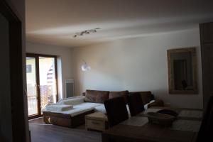 Ένα ή περισσότερα κρεβάτια σε δωμάτιο στο Apartmán Essi Tále- Chopok