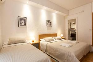 מיטה או מיטות בחדר ב-Kosher Bed&Breakfast La Casa di Eva 