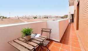 Balkón alebo terasa v ubytovaní Apartamento con Terraza a 5 min playa