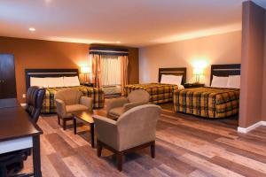 Posezení v ubytování Capital Inn and Suites