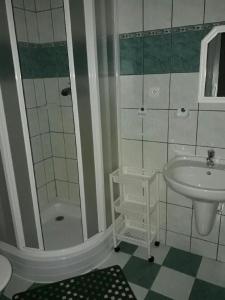 Koupelna v ubytování Pension Jana Harrachov