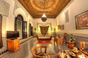 Posezení v ubytování Riad El Amine Fès - Historic Hotels Worldwide