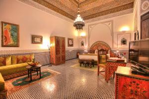 Posezení v ubytování Riad El Amine Fès - Historic Hotels Worldwide