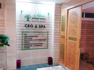 Certifikát, hodnocení, plakát nebo jiný dokument vystavený v ubytování Aparthotel Les Oliviers Suites & Spa