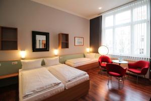 Posezení v ubytování Hotel Sachsenhof