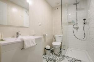 Koupelna v ubytování Boutike Guesthouse