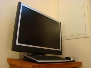 TV a/nebo společenská místnost v ubytování Málaga Lodge Guesthouse