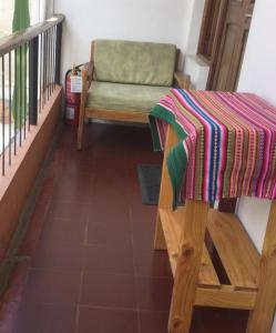 Postel nebo postele na pokoji v ubytování Posada Junco y Capuli