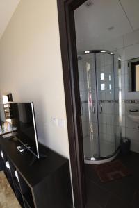 Koupelna v ubytování Il-Bukkett B&B