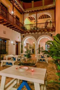 Un restaurant sau alt loc unde se poate mânca la Casa D´Remedios La Bella Hotel Boutique