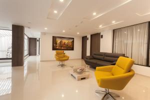 Hotel Plaza Carnaval的休息区