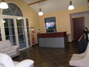 Lobbyn eller receptionsområdet på Hostellerie Del Matin Calme