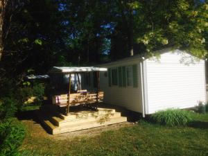 Zahrada ubytování le Camping Des 3 Lacs
