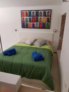 A bed or beds in a room at Domus Navigli