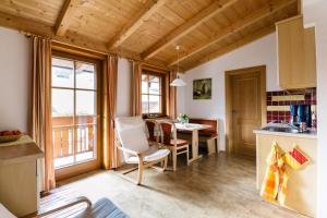 Posezení v ubytování Gaestehaus Berger