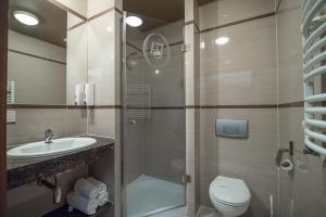 Kúpeľňa v ubytovaní Jasek Premium Hotel Wrocław + 37 fotografií