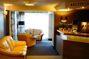 Posezení v ubytování Inter Hotel