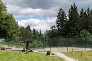 Vonkajšia záhrada v ubytovaní Penzion Chlustov