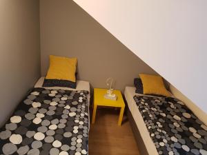 Voodi või voodid majutusasutuse Apartmán NA SVAHU 3+KK, Dolní Morava toas