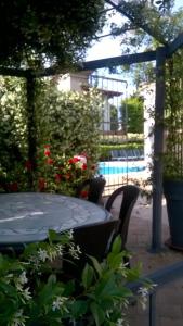 Bazén v ubytování Residence Buca di Bacco nebo v jeho okolí