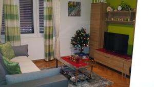 Posezení v ubytování APARTMENT "Patricia"