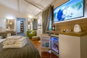 TV a/nebo společenská místnost v ubytování Moscova Luxury B&B
