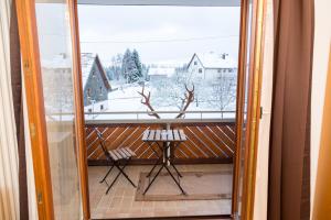 Balkón nebo terasa v ubytování Landgasthof Ritter
