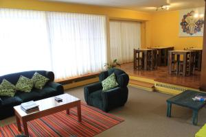 Posezení v ubytování Kapai Hostel