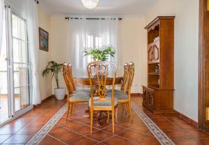Posezení v ubytování Villa Karina Nerja
