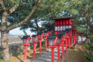 Zahrada ubytování 山城天嵐庭園民宿