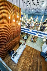 Posezení v ubytování SIM Boutique Hotel