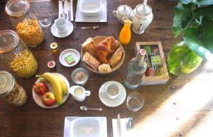 Opcije za doručak na raspolaganju gostima u objektu Maison du Gave