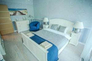 Posteľ alebo postele v izbe v ubytovaní Apartamenty Sun & Snow Playa Baltis z sauną