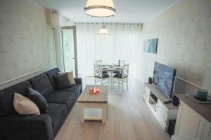 Posedenie v ubytovaní Apartamenty Sun & Snow Playa Baltis z sauną