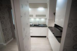 Kuchyňa alebo kuchynka v ubytovaní Apartamenty Sun & Snow Playa Baltis z sauną