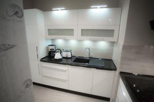 Kuchyňa alebo kuchynka v ubytovaní Apartamenty Sun & Snow Playa Baltis z sauną