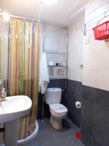 Koupelna v ubytování Apartamentos Capuchinas