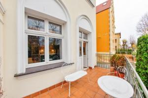Balkón alebo terasa v ubytovaní Apartamenty Sun & Snow Willa Perła