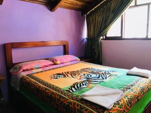 Letto o letti in una camera di Hostal Princesa Maria