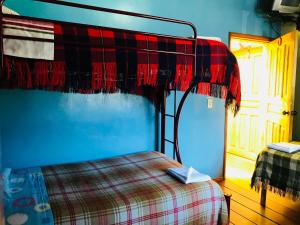 Letto o letti in una camera di Hostal Princesa Maria