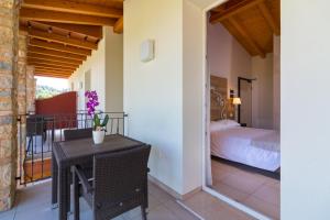 Postel nebo postele na pokoji v ubytování Agriturismo Corte Aurea + 60 fotografií