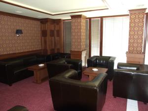 Χώρος καθιστικού στο Hotel Beroun Golf Club
