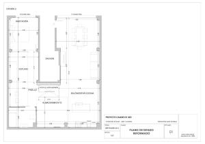 Plán poschodí v ubytovaní Apartment Triador