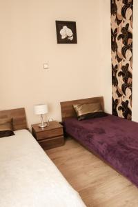 Postel nebo postele na pokoji v ubytování Apartament Premium Delux