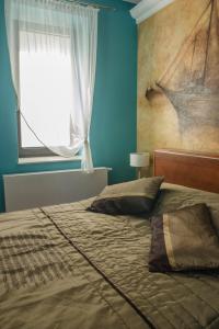 Postel nebo postele na pokoji v ubytování Apartament Premium Delux