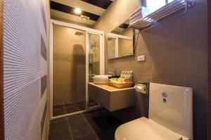 Koupelna v ubytování Easy Home Stay