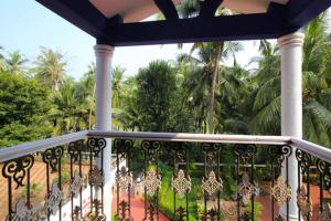 Balkón nebo terasa v ubytování The Pereira's Goan Homestay Villa